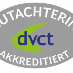 dvct Logo Gutachterin akkreditiert